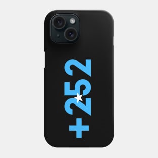 Somalia +252 Country calling code Phone Case