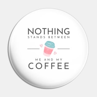 World Coffee Day T-shirt Pin