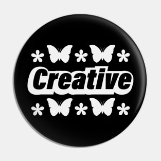 Creative being creative design Pin