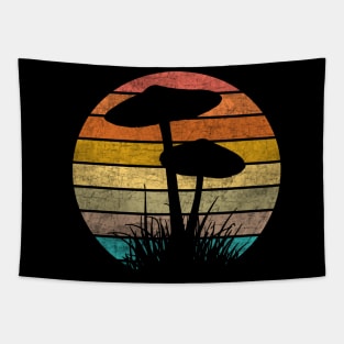 Vintage Mushrooms Tapestry