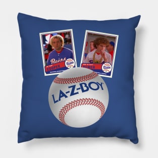 Baseketball Card Design Pillow