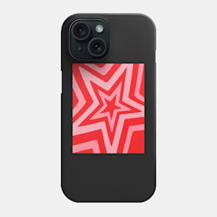 Star, Abstract print, Mid century art Phone Case