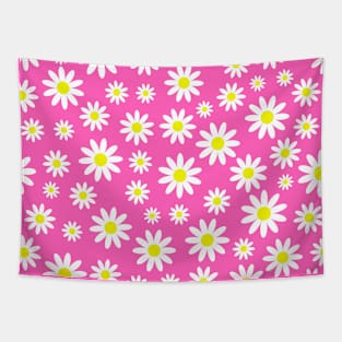 pink daisies daisy floral Tapestry