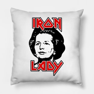 Margaret Thatcher Iron Lady Pillow