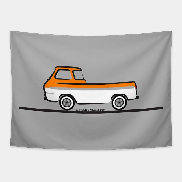 Ford Econoline Pickup Truck Tapestry by PauHanaDesign