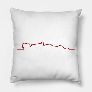 Alfa Romeo F1 Car Line Art - 2022 Model Pillow