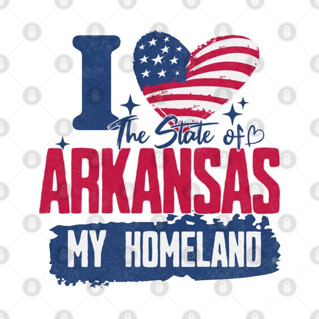 Arkansas my homeland by HB Shirts