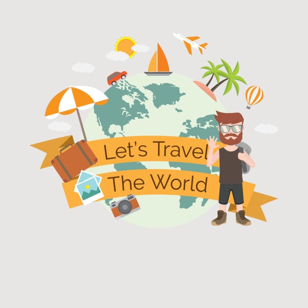 Lets Travel The World by Vitorio