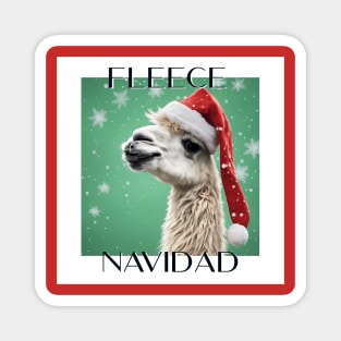 Fleece Navidad! Magnet