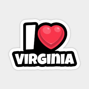 I love Virginia Magnet