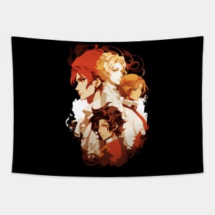 baccano fanart anime graphic tee Tapestry