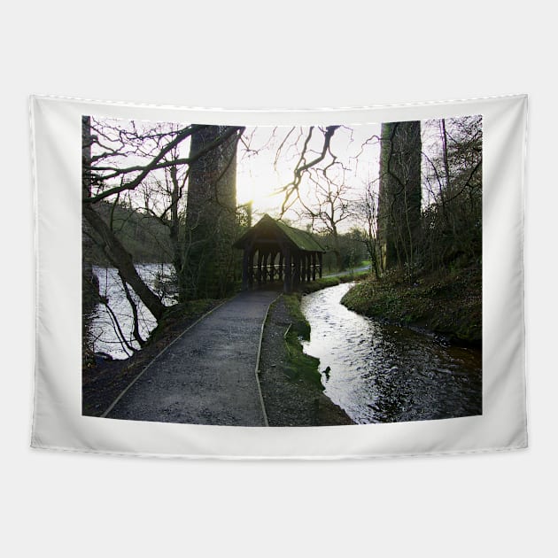 Covered walkway Tapestry by tomg