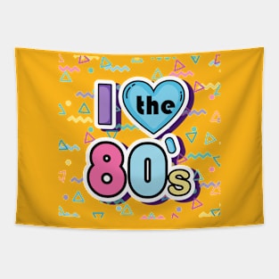 I love the 80's Tapestry