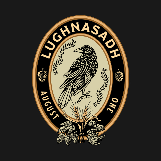 Lughnasadh Crow by Sanatore Silvarum Designs