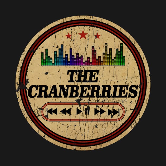 Graphic The Cranberries Name Retro Distressed Cassette Tape Vintage by On Dragon Wings Studios