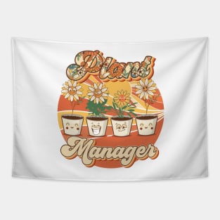 Mothers day  plant manager mama lover groovy Tapestry