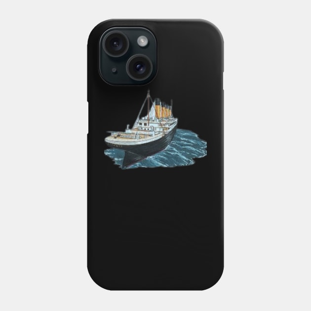 H.M.S. Titanic Phone Case by unique designs uk