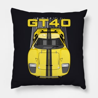 Ford GT40-yellow Pillow