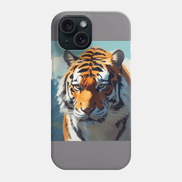 Giant Siberian Tiger Phone Case by Spaceboyishere