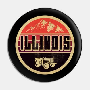 Illinois Vintage Pin