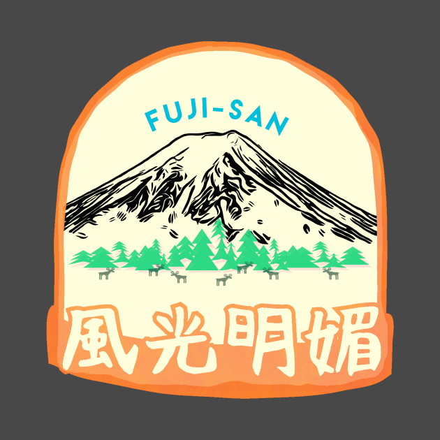 Fuji San by Beni-Shoga-Ink