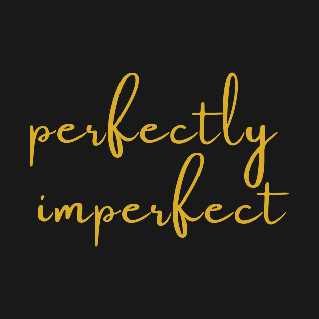 Perfectly imperfect by THE ARF DESIGN