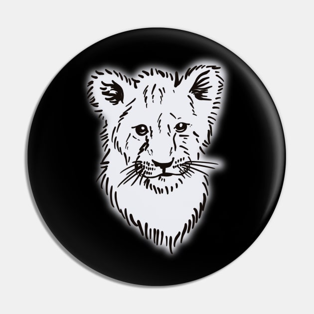 Lion cub Pin by Cterio