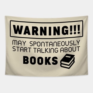 Warning, may spontaneously start talking about books Tapestry