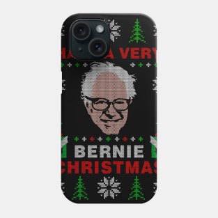 Bernie Sanders Ugly Christmas Sweater Party Design Phone Case