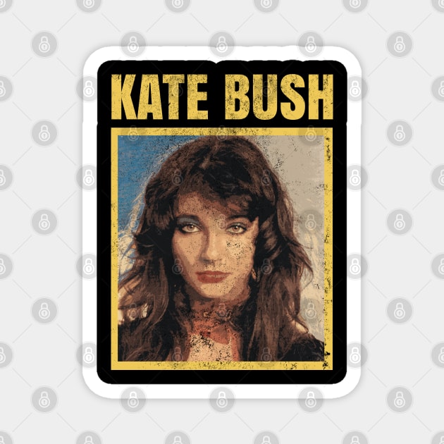 Ratro Kate Bush Magnet by nikalassjanovic