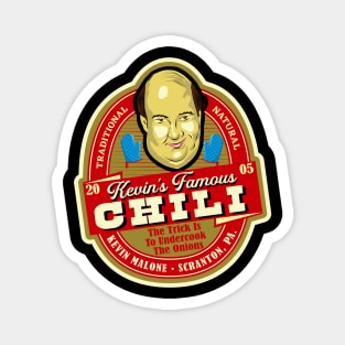 Kevin Malone Chili Label Magnet