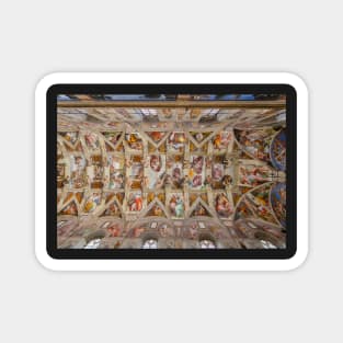 Sistine chapel in the Vatican Museum Magnet