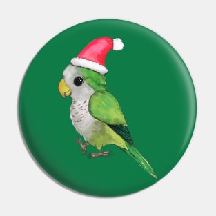 Christmas parrot Pin