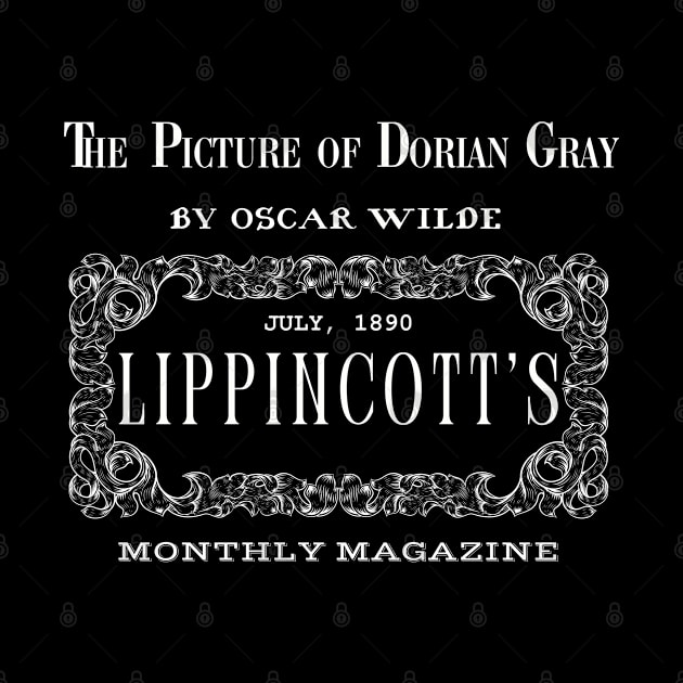 Oscar Wilde Picture of Dorian Gray Lippincotts by Delta V Art