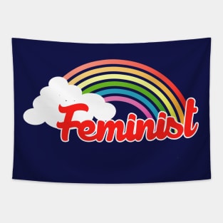 Feminist rainbow Tapestry