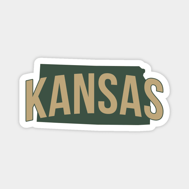 Kansas State Magnet by Novel_Designs