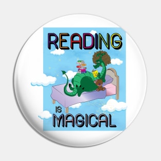 Reading Is Magical Pin