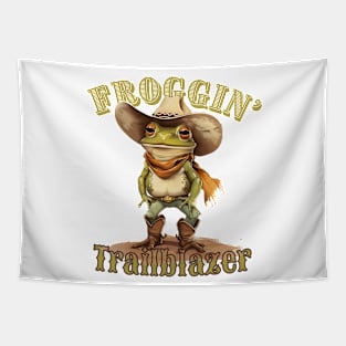 Froggin' Trailblazer Tapestry