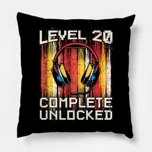 Level 20 complete unlocked Pillow