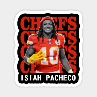 Kansas City Chiefs Isiah Pacheco 10 Magnet