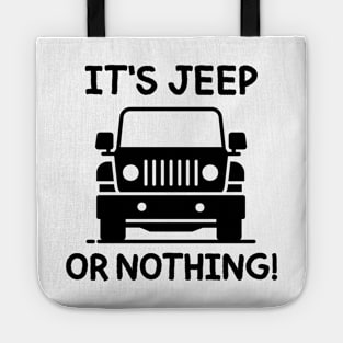 It's Jeep or nothing! Tote