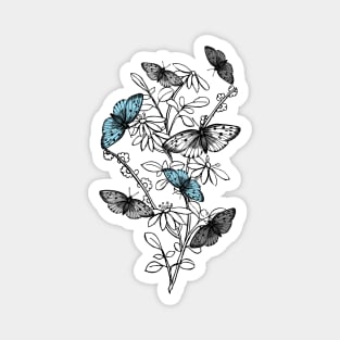 Demiboy Butterflies Magnet