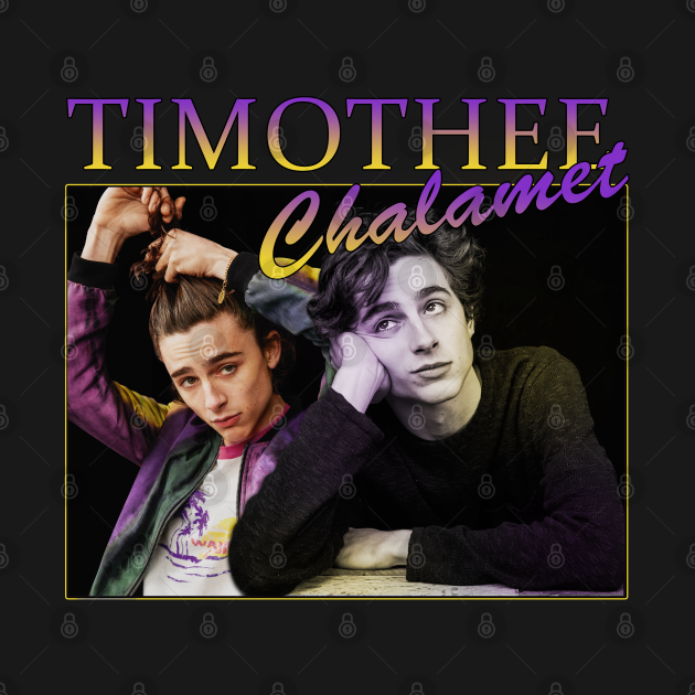 Discover Timothee Chalamet retro style - Timothee Chalamet - T-Shirt