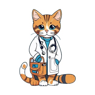 Purr-fectly Qualified: Doctor Cat T-Shirt