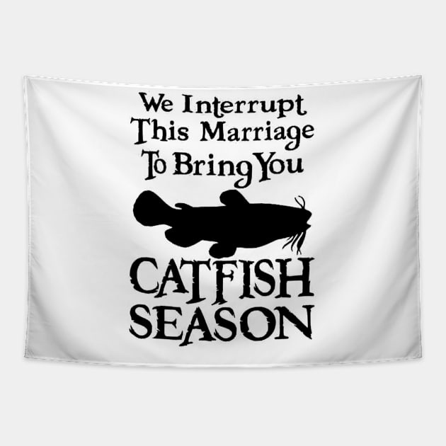 catfish season Tapestry by clownverty