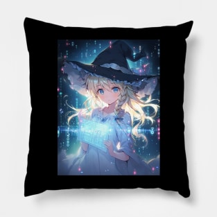 Witch girl Pillow