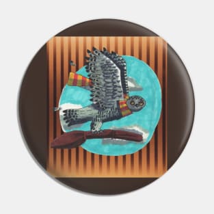 Flight of Owl Pin