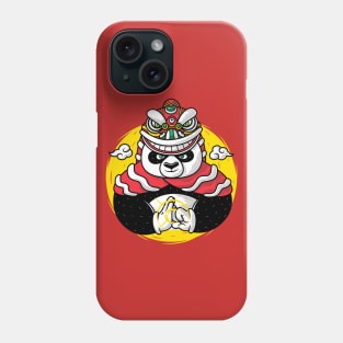 Lion Dance Panda Phone Case