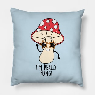 I'M Really Fungi Pillow