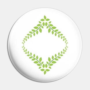 Wreath of Leaves Pin